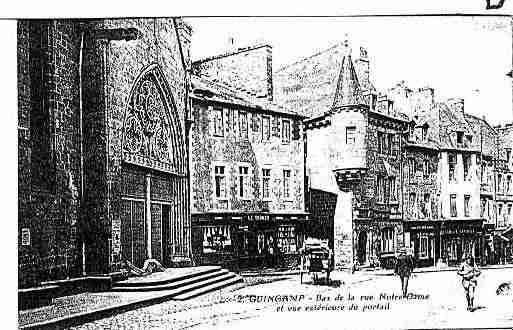 Ville de GUINGAMP Carte postale ancienne